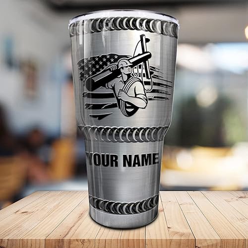 Miniatura 4 de N NAMESISS Vaso de liniero personalizado, vaso de Lineman Dad, vaso de trabajo de línea, vaso de acero inoxidable de 30 onzas, regalo para padre,