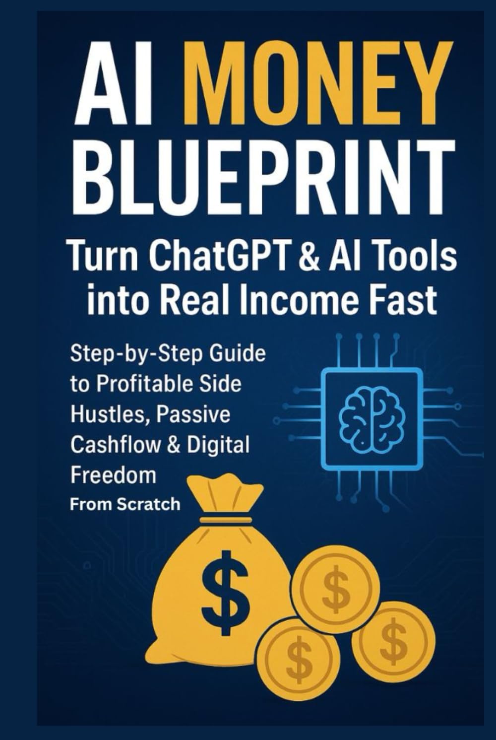 AI Money Blueprint: Turn ChatGPT & AI Tools into Real Income Fast — Step-by-Step Guide to Profitable Side Hustles, Passive Cashflow & Digital Freedom from Scratch