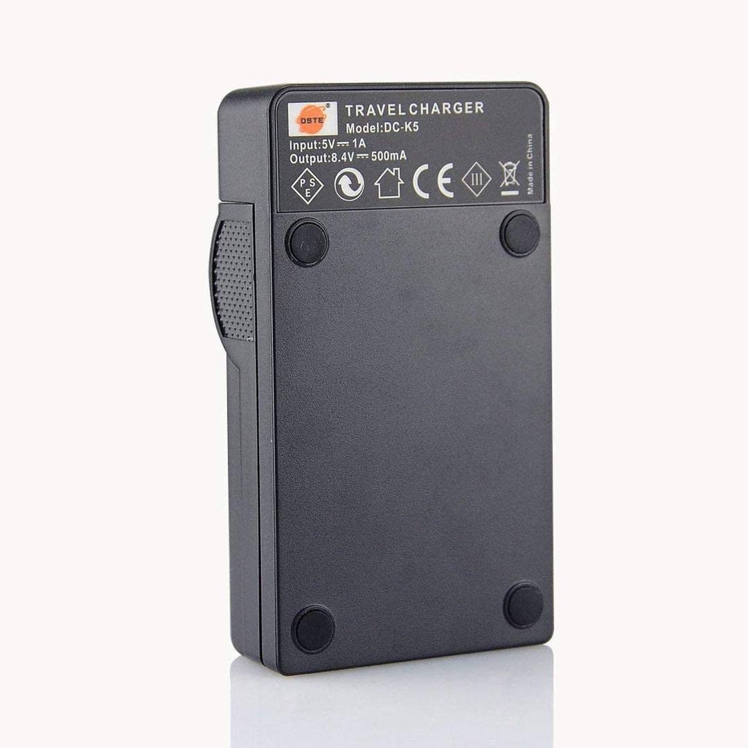 DSTE NP-F970 Li-ION Batterie (2-Pack) et Chargeur USB Costume Compatible pour Sony CCD-TR716 CCD-TR818 CCD-TR910 CCD-TR917 CCD-TR930 CCD-TR940