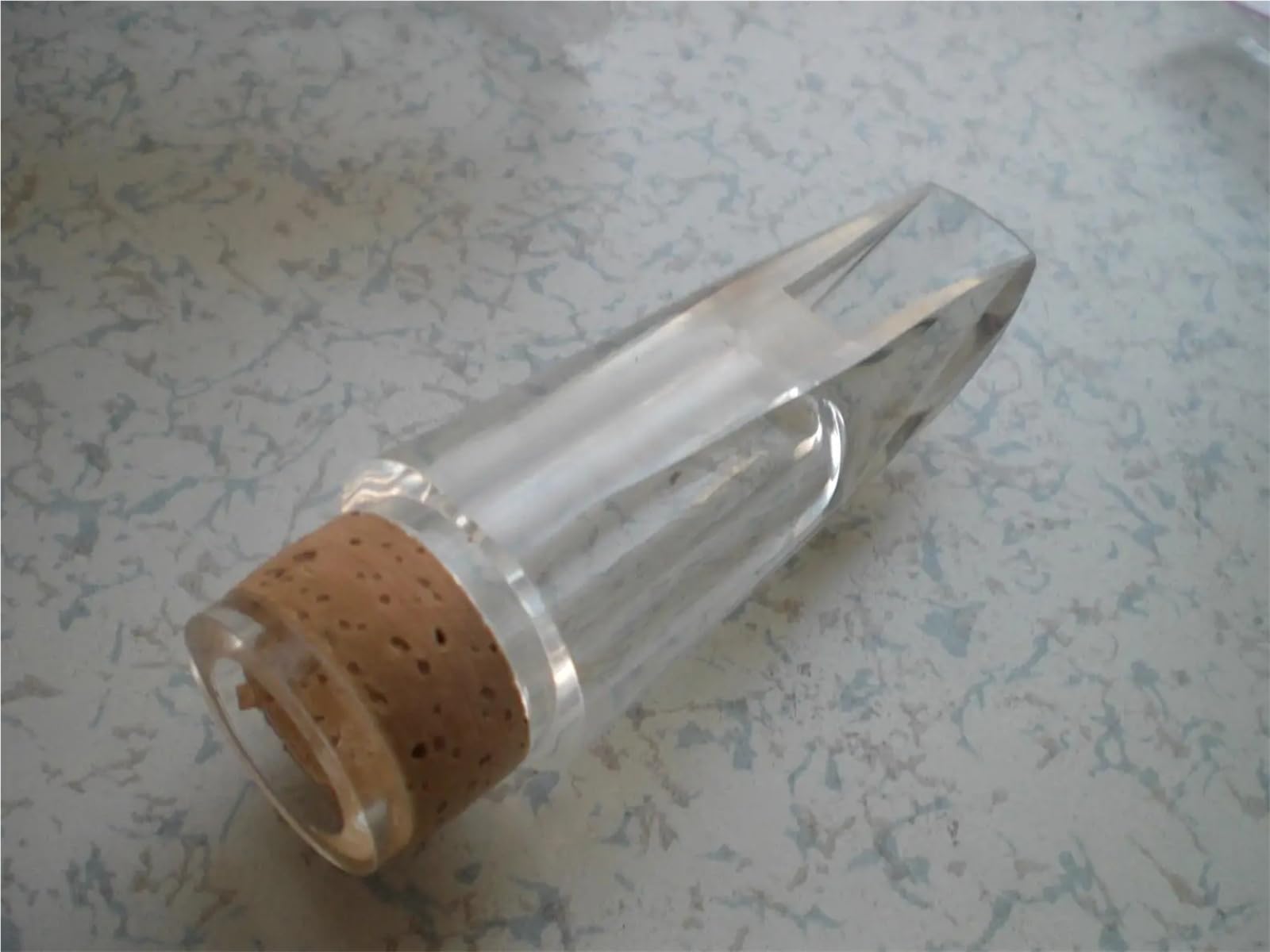 Bocchino for clarinetto in Sib da 1 pezzo Bocchino in cristallo for clarinetto B trasparente
