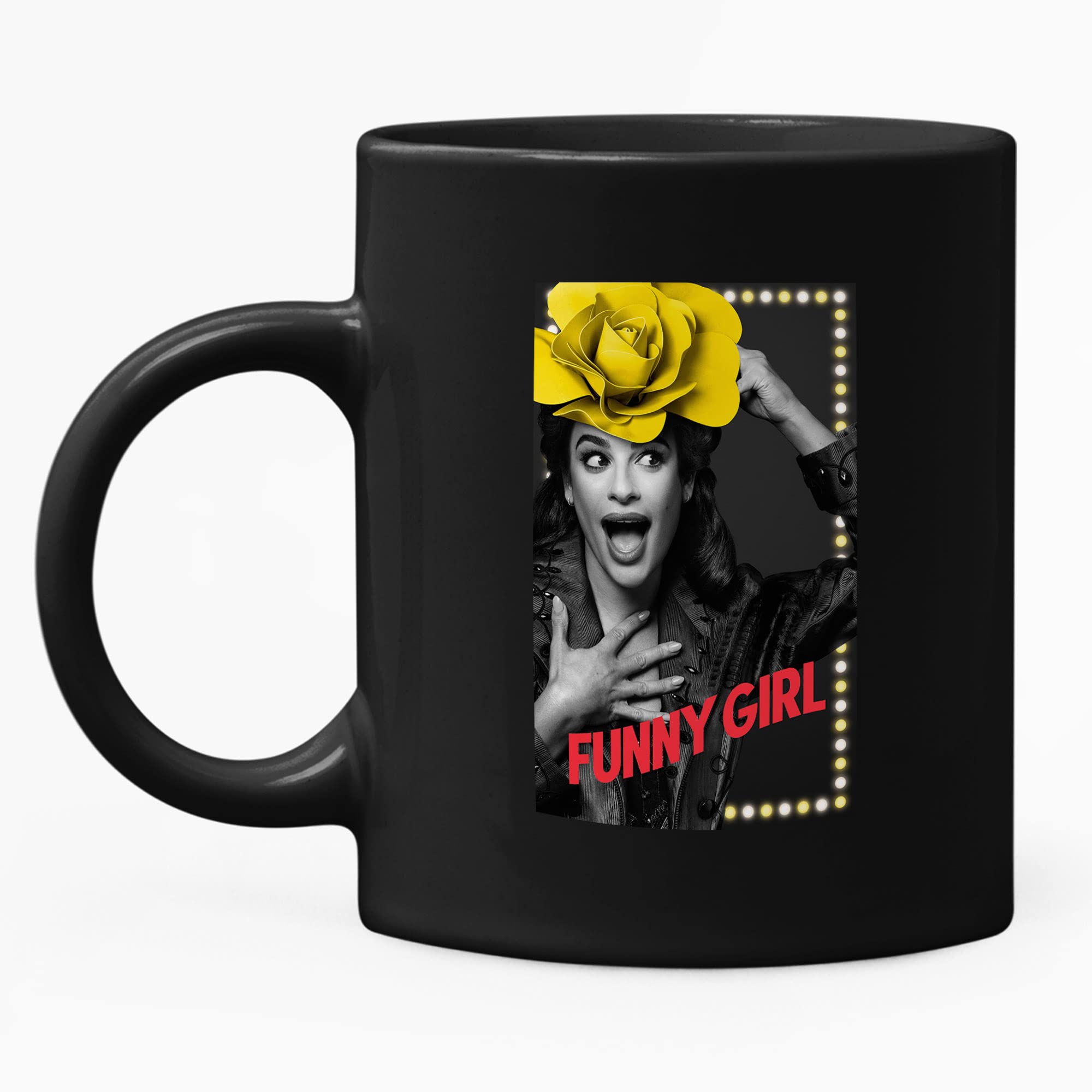 Lea Michele Funny Girl Poster Mug 11 Oz