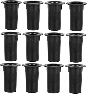 Gatuida 12piezas Tubo Bass Reflex Plástico para Altavoz Echo Doy Accesorio Subwoofer Salida Aire Color Resistente