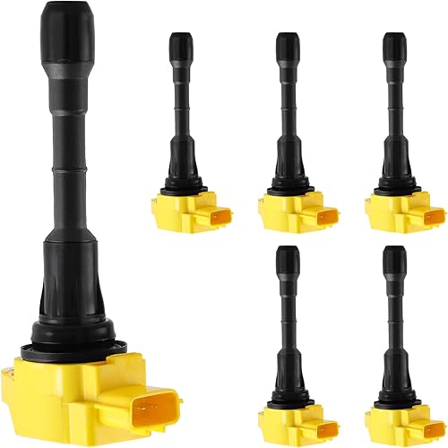 Bobinas de encendido compatibles con Nissan Infiniti Altima FX35 Q50 G35 EX35 Maxima Murano Pathfinder Quest OE UF550 C1670 para motor de 3.5L 5.0L