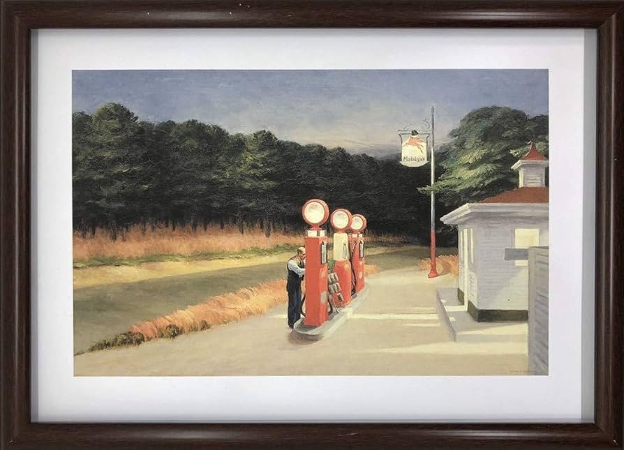 デンマーク限定！画家【エドワード・ホッパー】希少ポスター額入り 楽天市場】エドワード・ホッパー 額入りアートポスター EH01-02