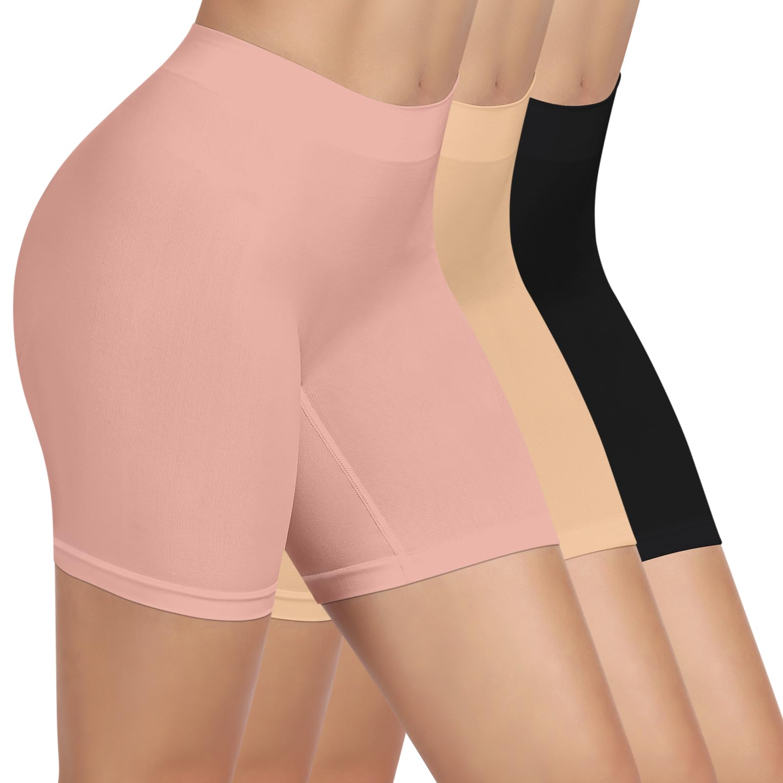 SIHOHAN Radlerhose Damen kurz, Unterhosen mit Bein Boxershorts Damen Kurze Leggings Shorts, Unterziehhose Hose unter Kleid Radler Unterwäsche, hohe Taille und Bequem