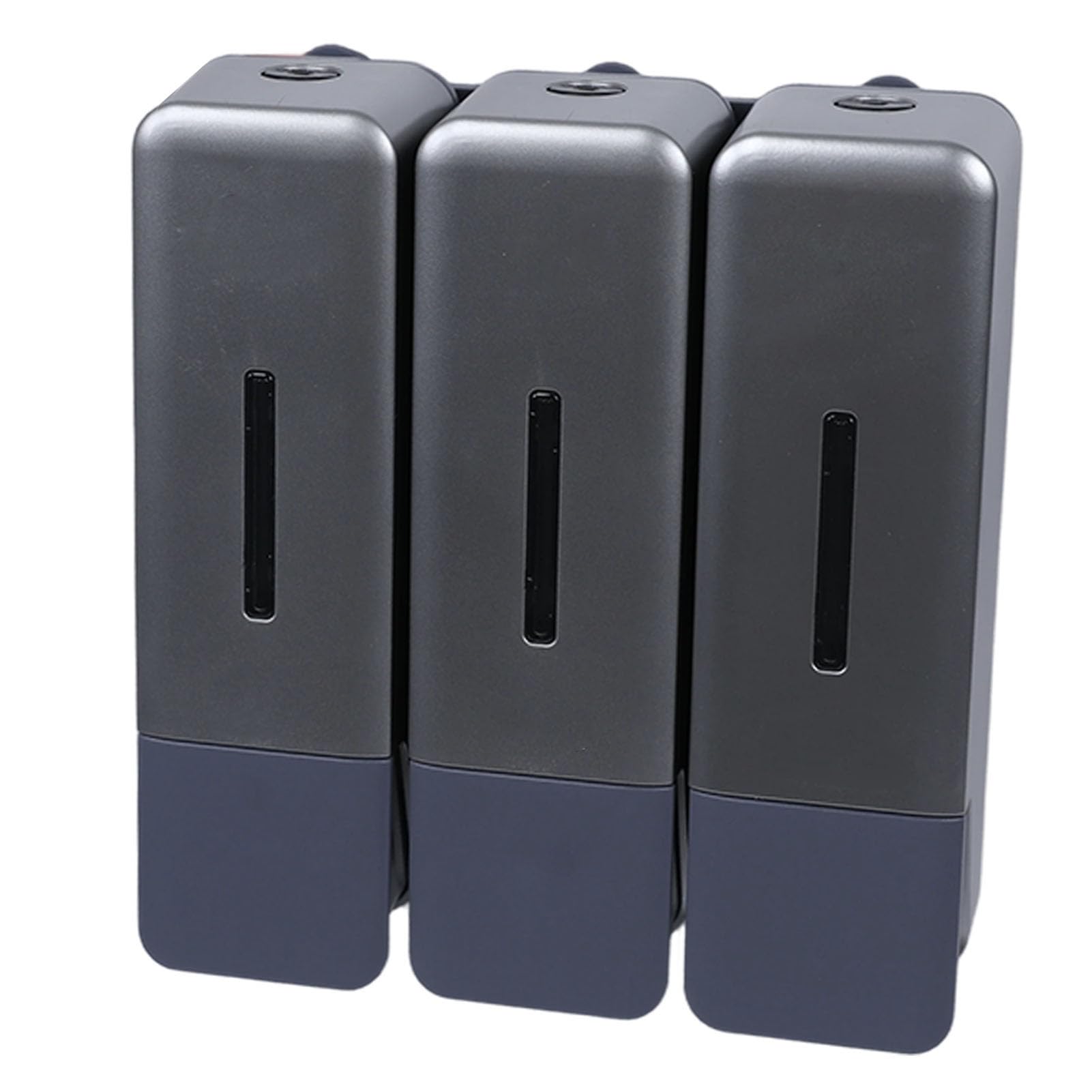 FTVOGUE Distributore di Sapone per Doccia, Contenitore con 3 Scomparti,