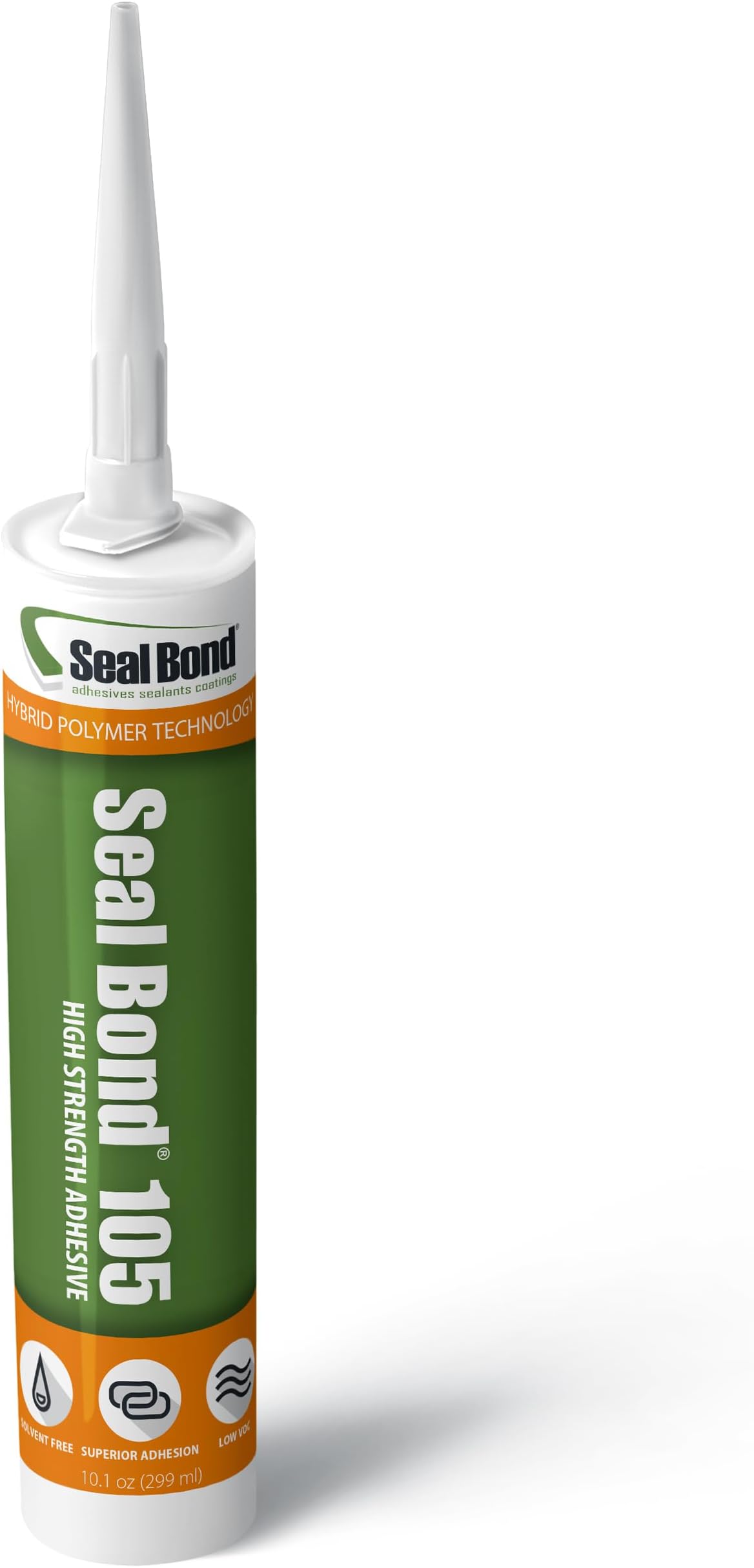 105 White - Marine/Industrial Adhesive Sealant - 10.1 oz Cartridge
