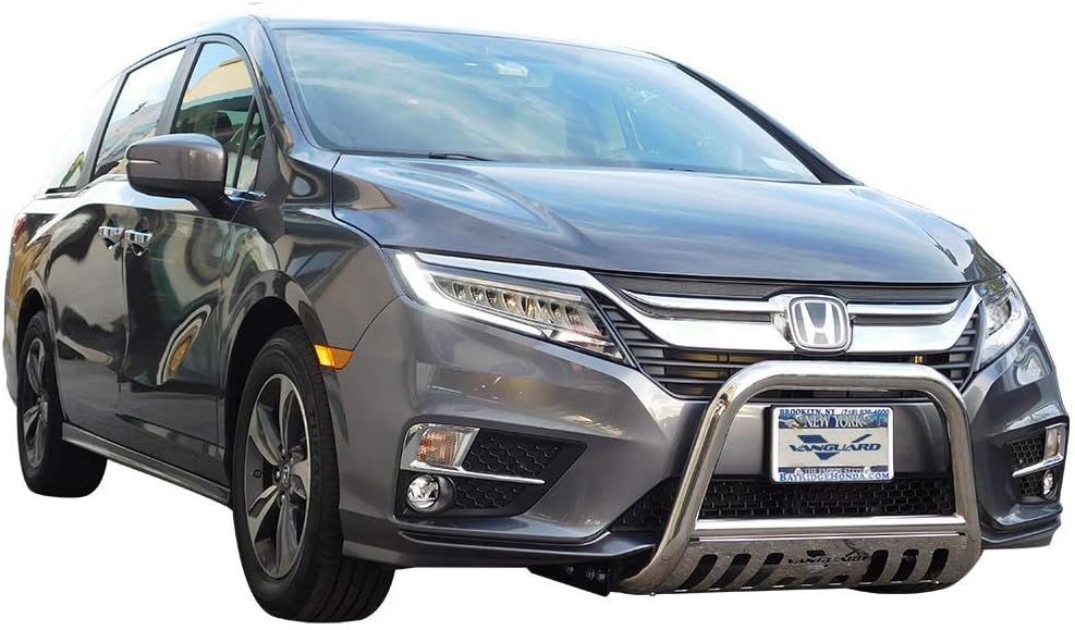 Vanguard Stainless Steel Classic Bull Bar | Compatible with 18-26 Honda Odyssey