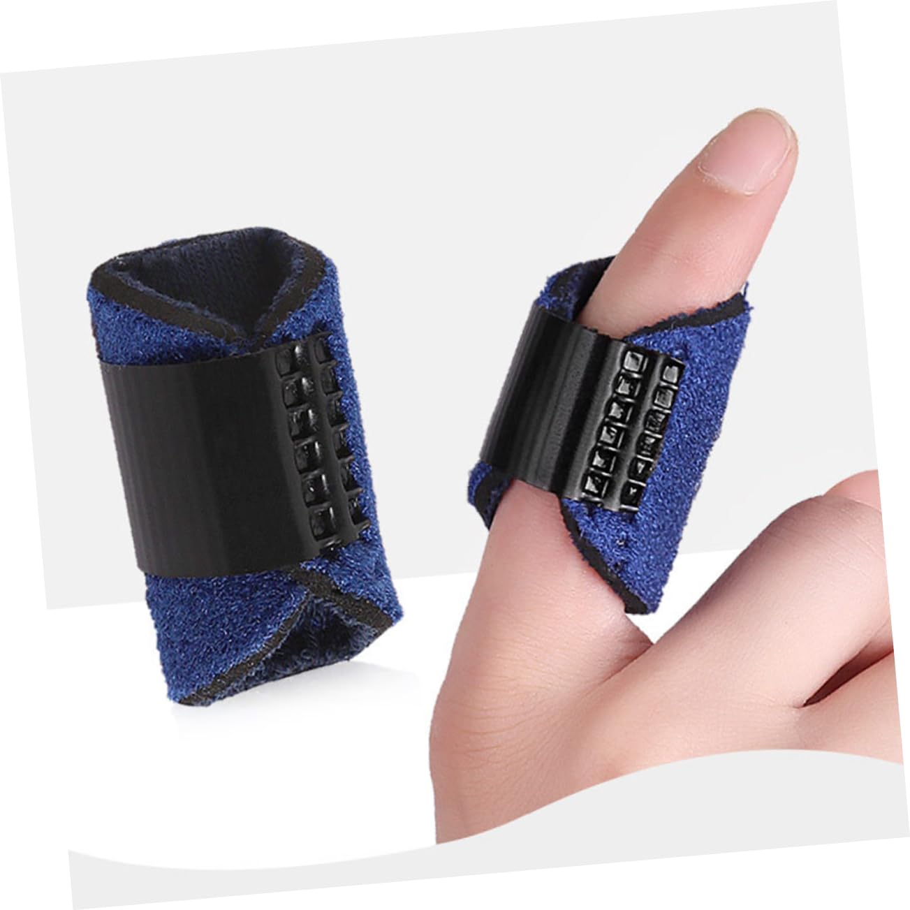 GOOHOCHY 2pcs Strap Extension Splint Protector Support for Compresssion Brace Immobilizer Brace Fingers Support Brace Stabilizer Pinky Splint Brace Tape