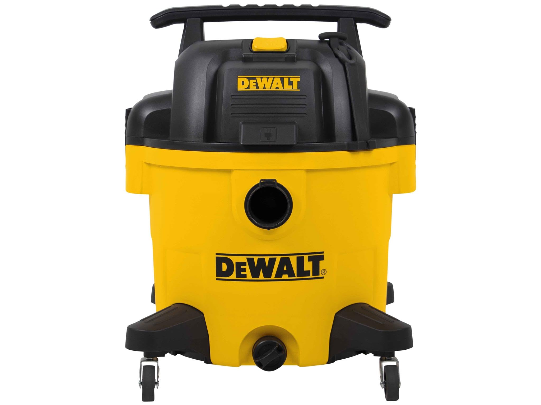 DEWALT DXV34PTAA Wet & Dry Vacuum with a Power Socket for a Power Tool use (Power Tool Activation). Its Powerful Motor generates 17kPa of Suction Power. Ideal for Almost Any Clean-up Job, Designed to