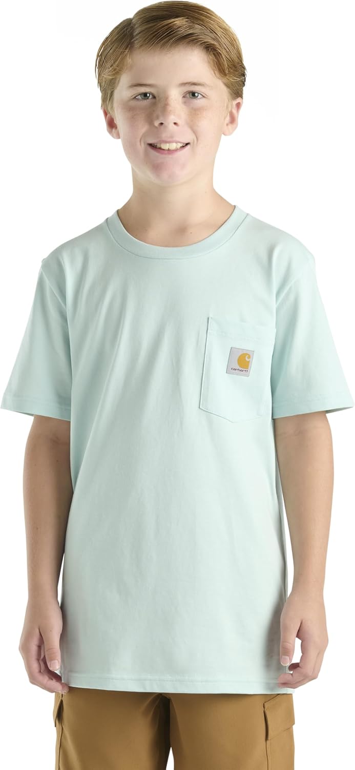 Carhartt Kids’ Short Sleeve Pocket T-Shirt Carhartt Kids’ Short Sleeve Pocket T-Shirt
