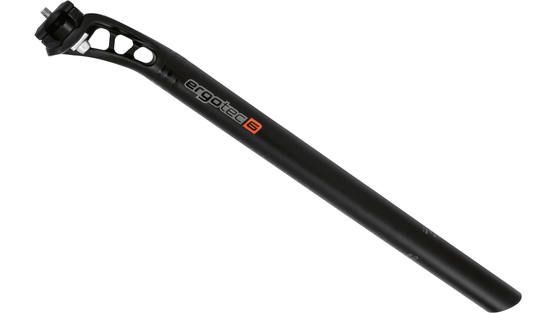 ergotec Sattelstütze Patent Hook Evolution, schwarz-Sand, 57840001 Sport & Freizeit