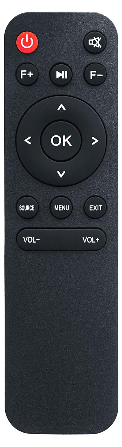 Replacement Remote Control for Lisowod L02,Salange P90A Mini Projectors