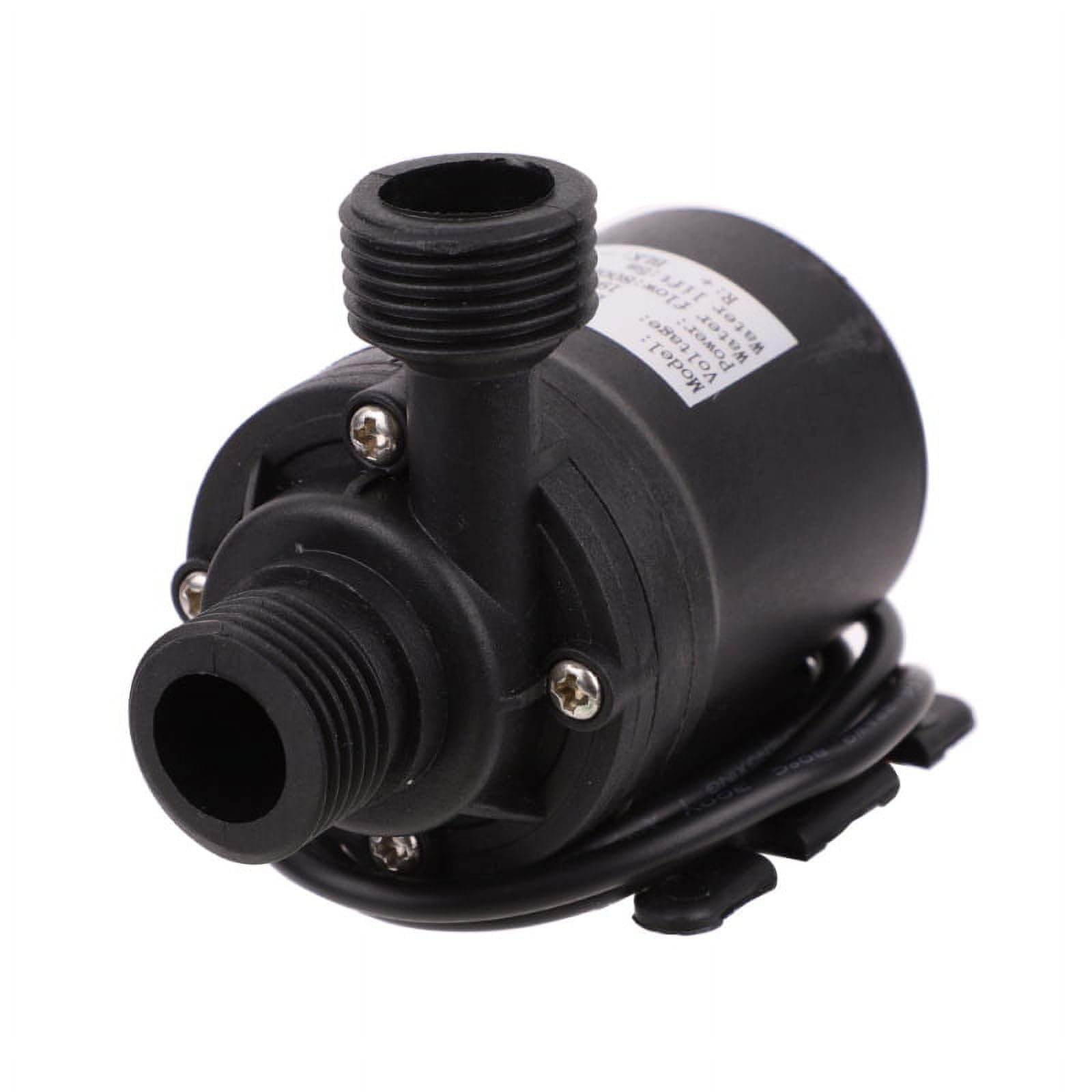 amiciFlo DC 24V Water Pump | Ultra-Quiet Submersible Pump with 780L/H Flow and 3.5M Lift Height, Durable Brushless Motor-image-23