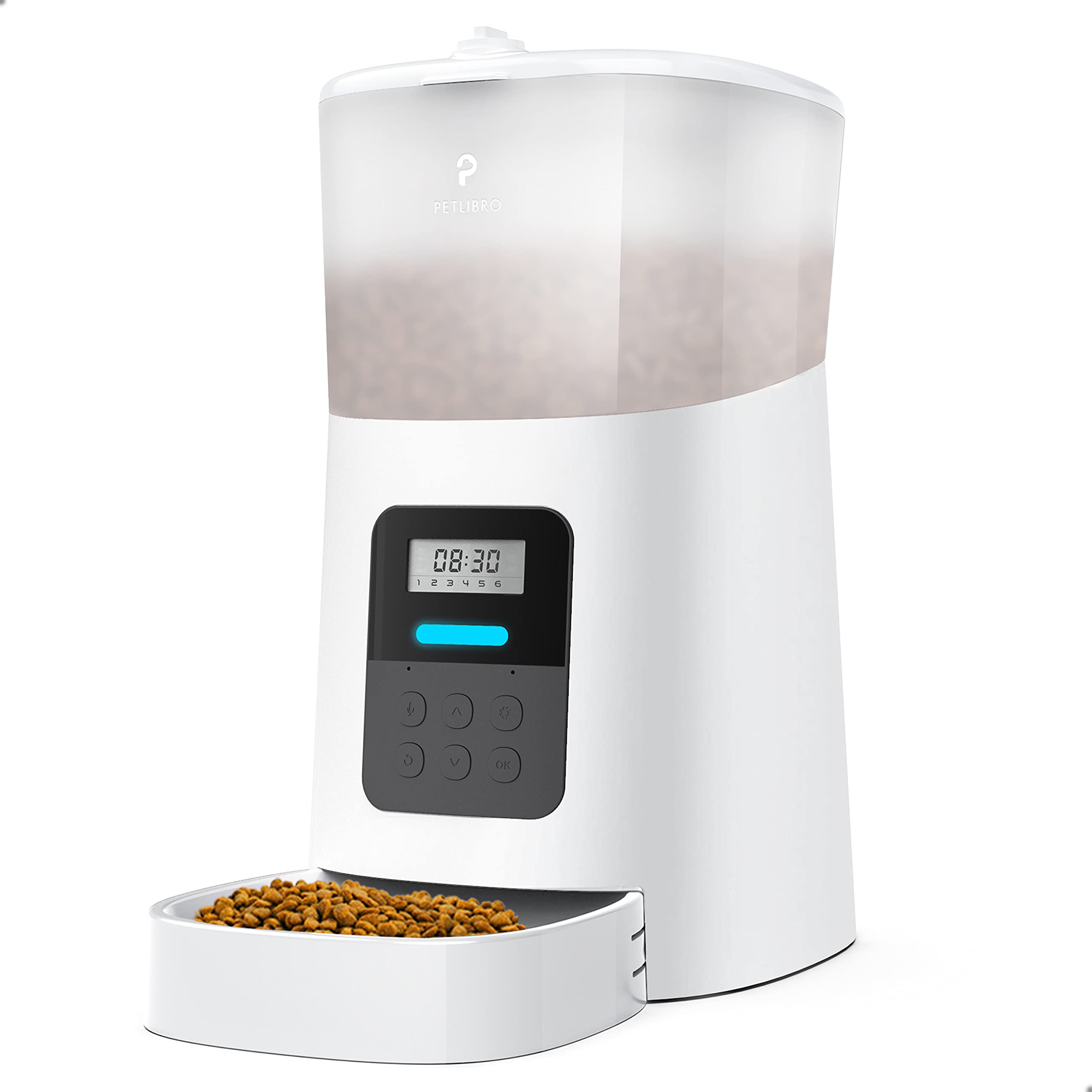 Buy PETLIBRO Automatic Cat Feeder, 6L Auto Dry Food Dispenser with