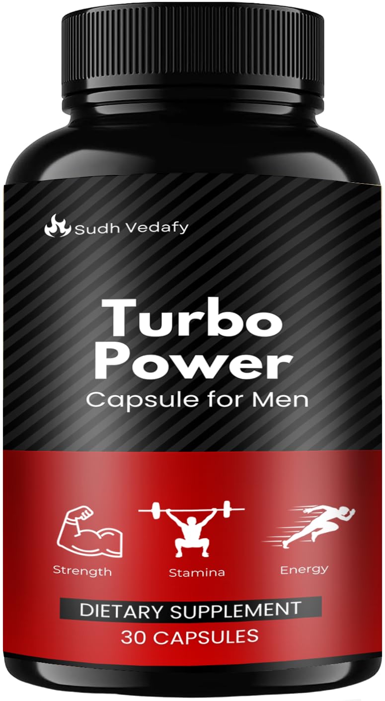 Sudh Vedafy Turbo Power Capsules for men (Pack of 3)