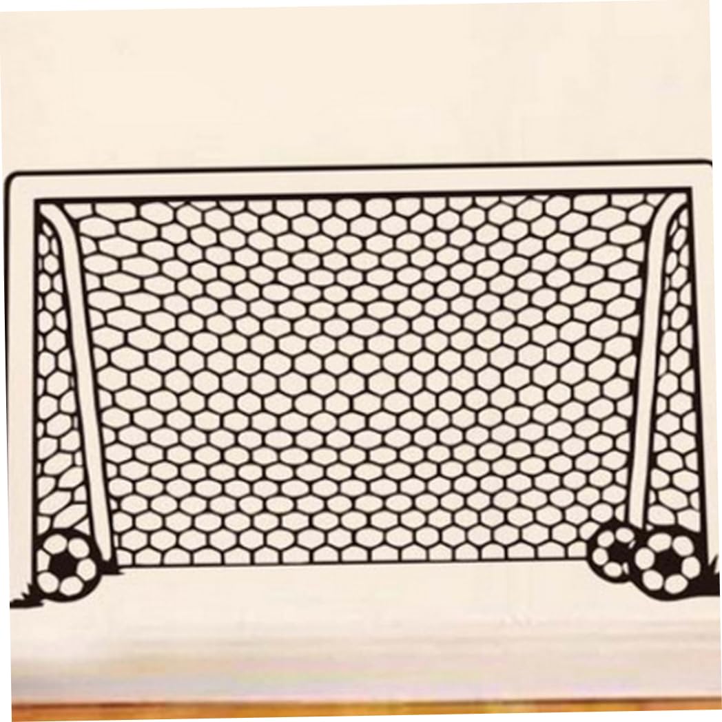 Décalcomanies murales de sport goal de football 58x100cm stickers repositionnables