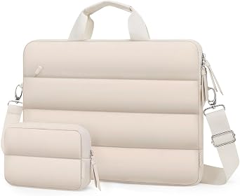 MOSISO 360 Protective Puffy Laptop Shoulder Bag,15-16 inch Computer Bags