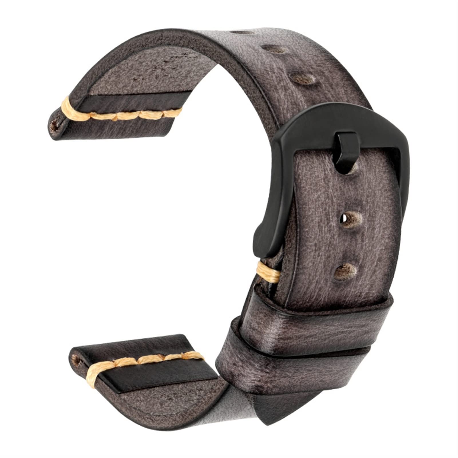 SCRUBY Maikes cinturino in vera pelle per cinturino orologio Galaxy 20mm 22mm 24mm cinturino