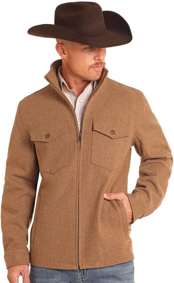 Camel Wool Coat Camel XL