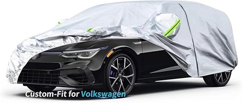 Ajuste personalizado para Volks-wagen - Funda de automóvil de 7 capas impermeable para todo tipo de clima, cubierta completa para exteriores,