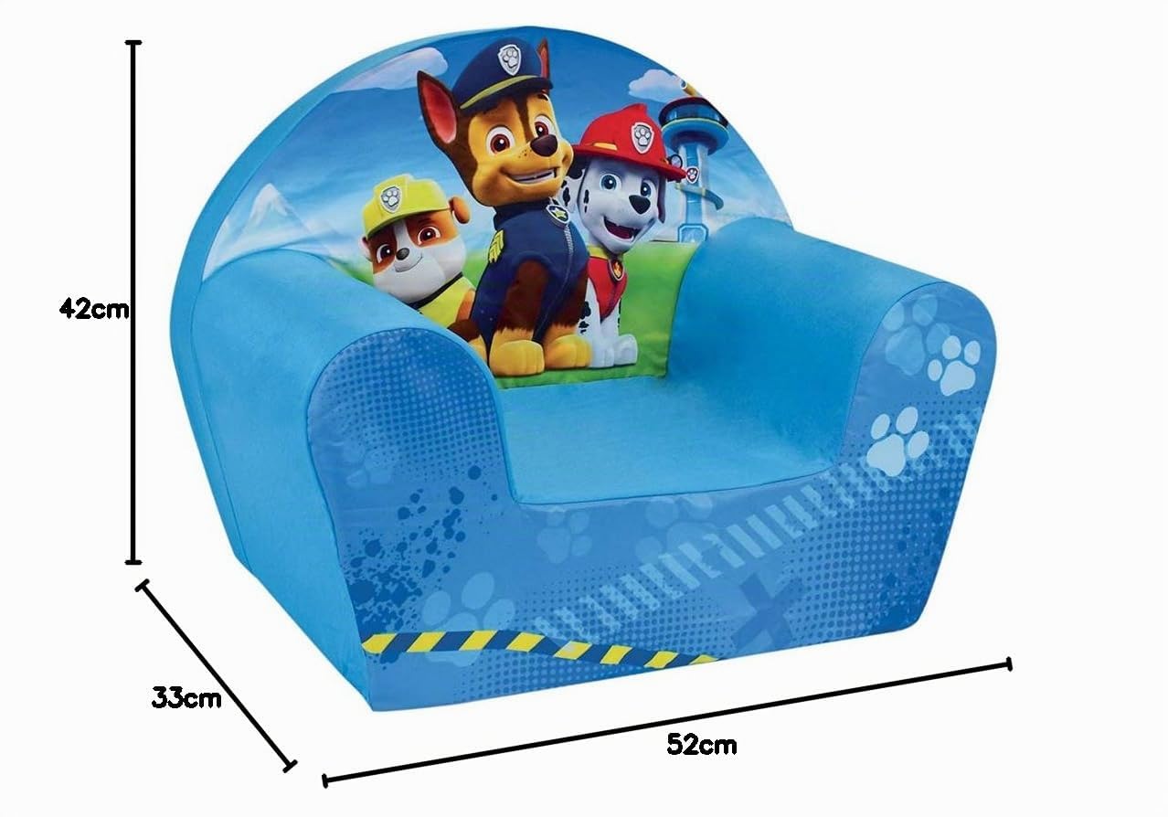 Fun House – 712531 – Pat Patrouille Sessel Club aus Schaumstoff für Kinder
