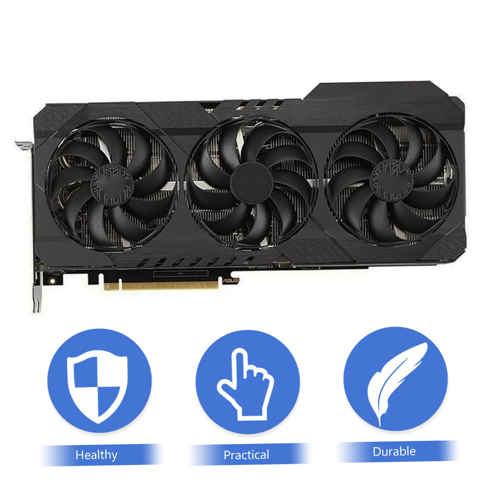 Homoyoyo Ventilador De Refrigeración Tarjeta Gráfica De Enfriador De Gpu Compatible Ventilador De Tarjeta Gráfica Cfud De Computadora Para Uso Sistemas De Refrigeración De Gpu