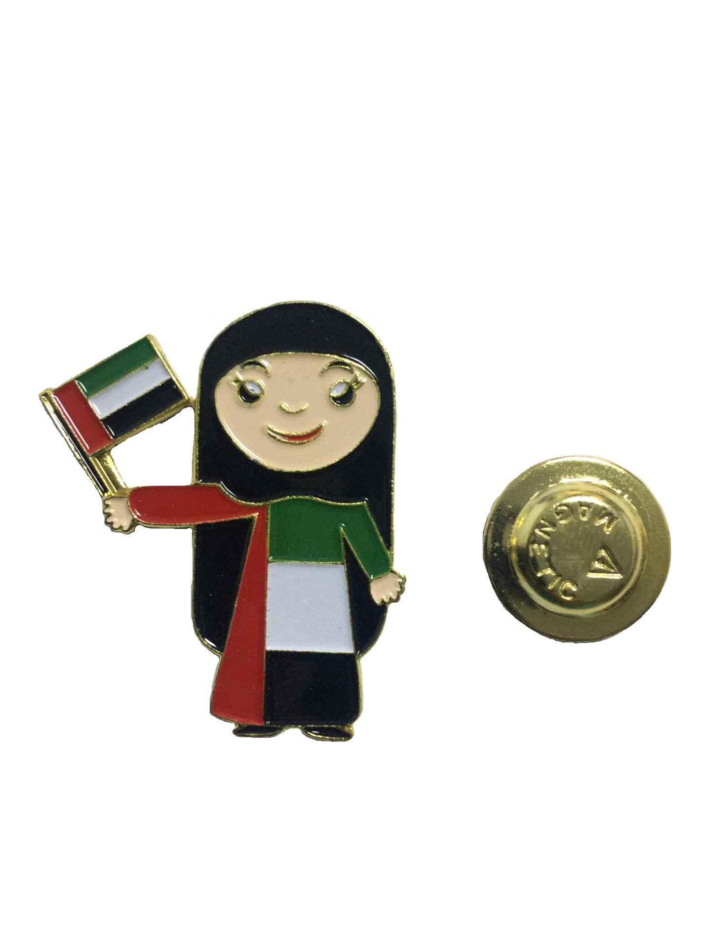 othersUAE National Flag Day Magnetic Pin Badge