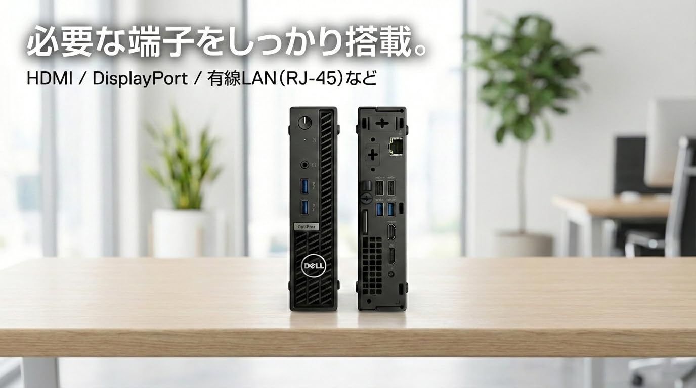 Amazon.co.jp: 【整備済み品】Dell OptiPlex 7010 Micro デスクトップ