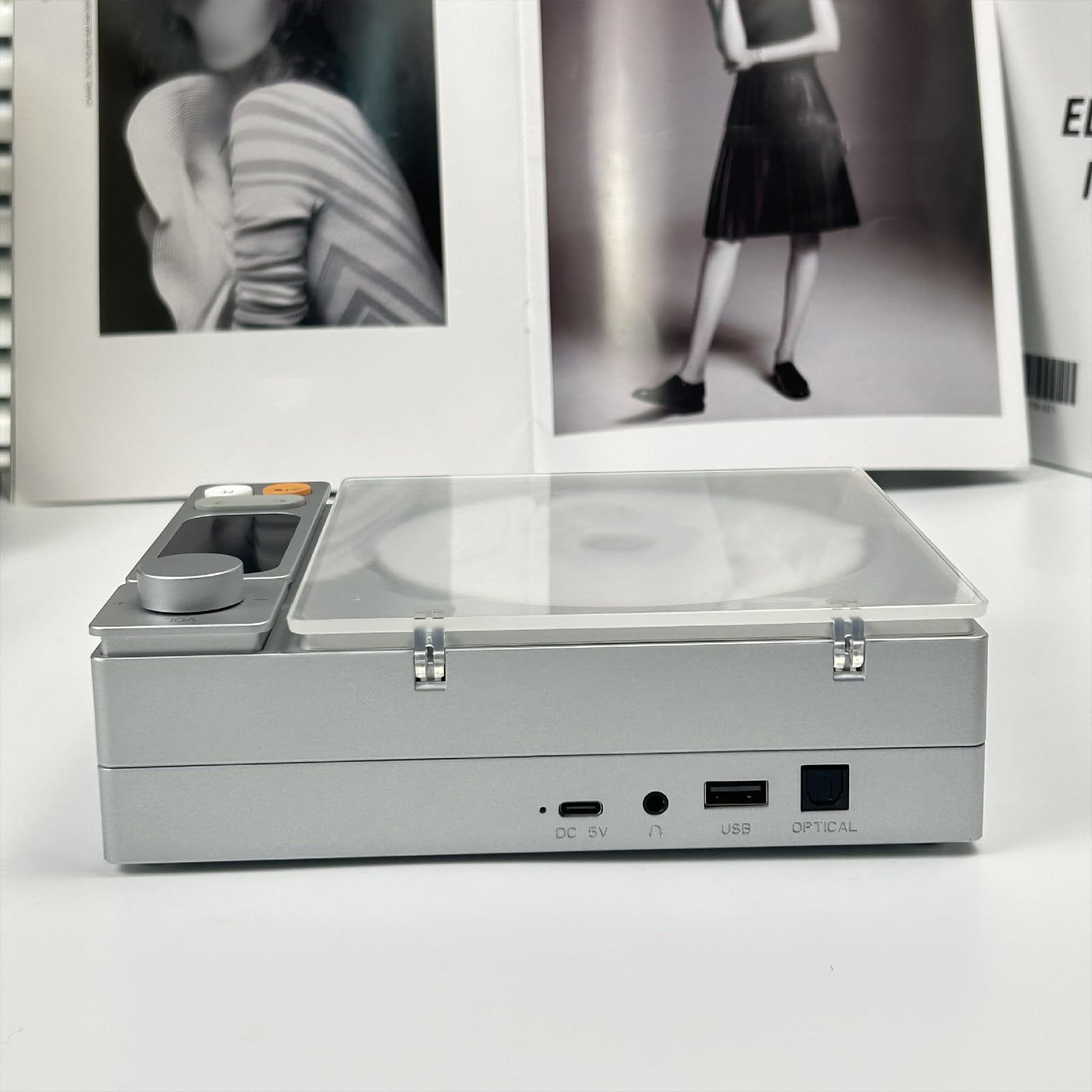 Giocatore Musica Musicale Classica sugli Altoparlanti qualità Facili da Usare per I Bambini Anziani A Casa All'attività Esterna qualità Lettore CDS Vintage con ABS