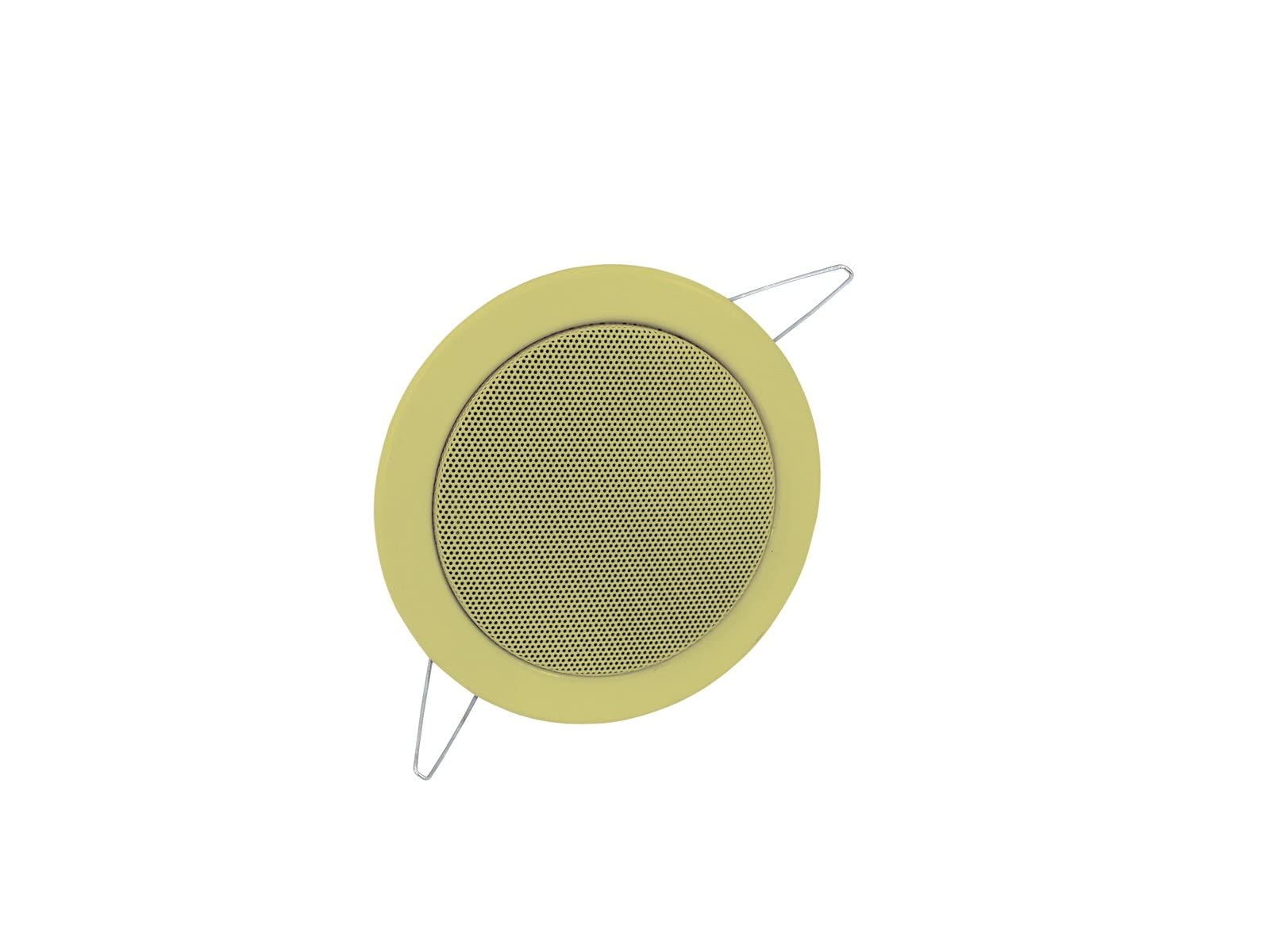 OMNITRONIC CS-4G Deckenlautsprecher gold | 2-Wege 4"-Breitband-Einbaulautsprecher, 100 V, 6 W RMS, Ø 110 mm