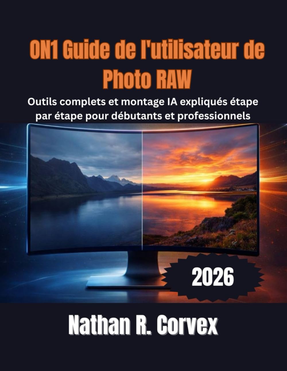 ON1 Guide de l'utilisateur de Photo RAW 2026: Outils complets et montage IA expliqués étape par étape pour débutants et professionnels