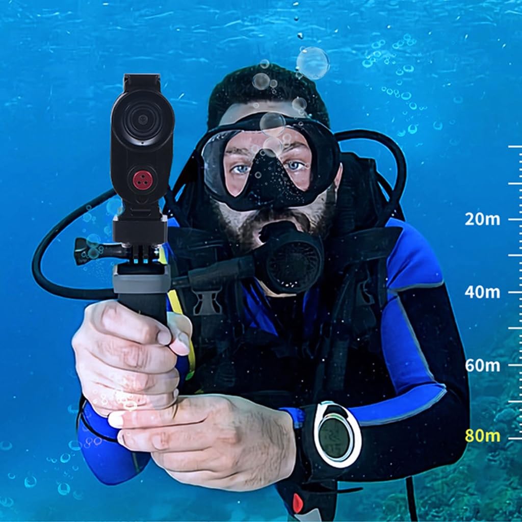 Funda de buceo para 360 GO 3/GO 3S 80 m impermeable protectora bajo el agua