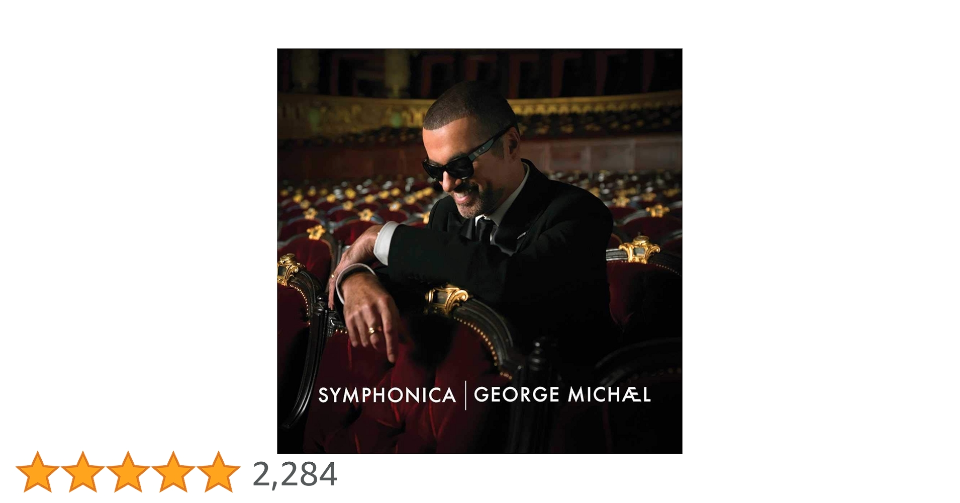e Michael Symphonica フレーム付き George Michael Symphonica フレーム付き George Michael