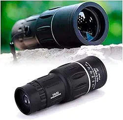 Jiaxi Telescópio Profissional, Luneta Golfscope 16x52 Zgp (Preto)