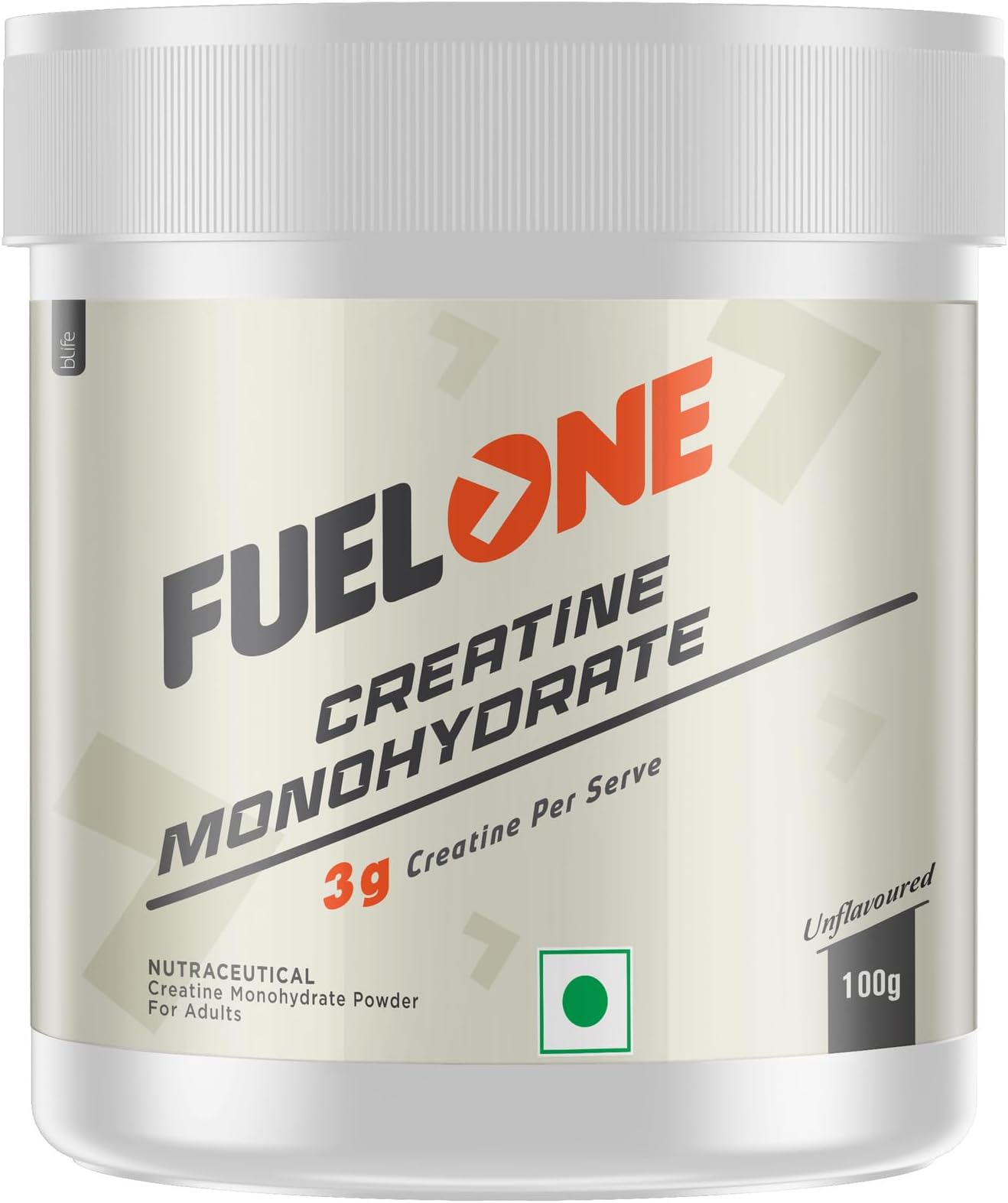 Creatine Monohydrate (Unflavoured, 100g, 33 Servings) | Micronized & Instantized Formula