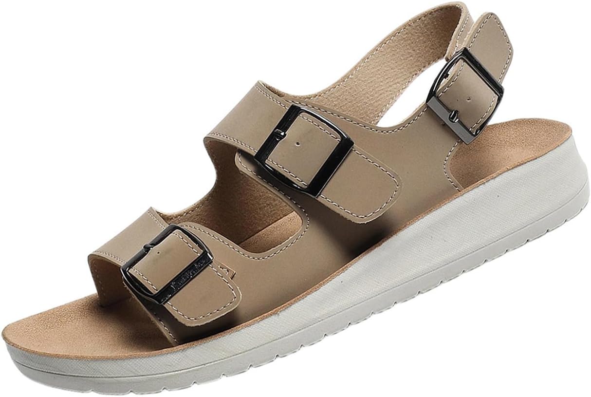 Sandals for Women 2026 Arch Support Comfortable Hiking Walking Athletic Summer Shoes for Women with Adjustable Straps