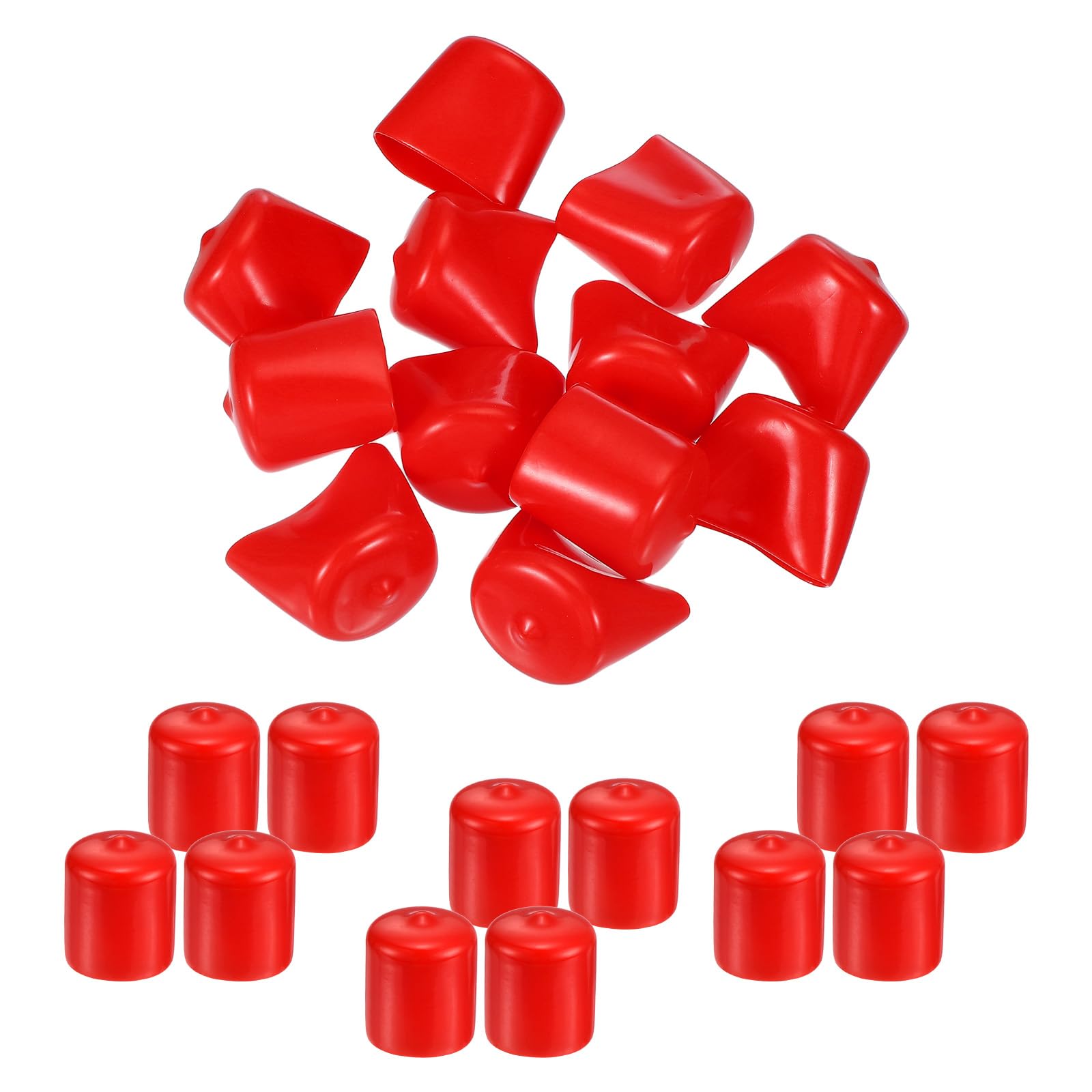 Protecteurs de filetage de vis 28mm pour éviter la rouille et les blessures