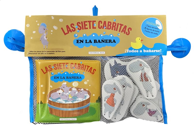 Las siete cabritas en la bañera: 2 (Libros de baño)