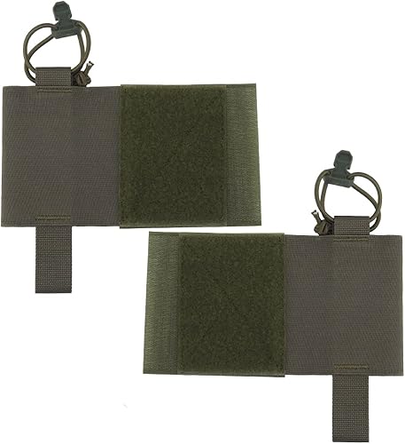 Miniatura 6 de Cummerbund - Soporte para radio lateral de 5.56 Mag con gancho y bucle, funda táctica expansora para chaleco de pecho y aparejo de pecho, 2 piezas