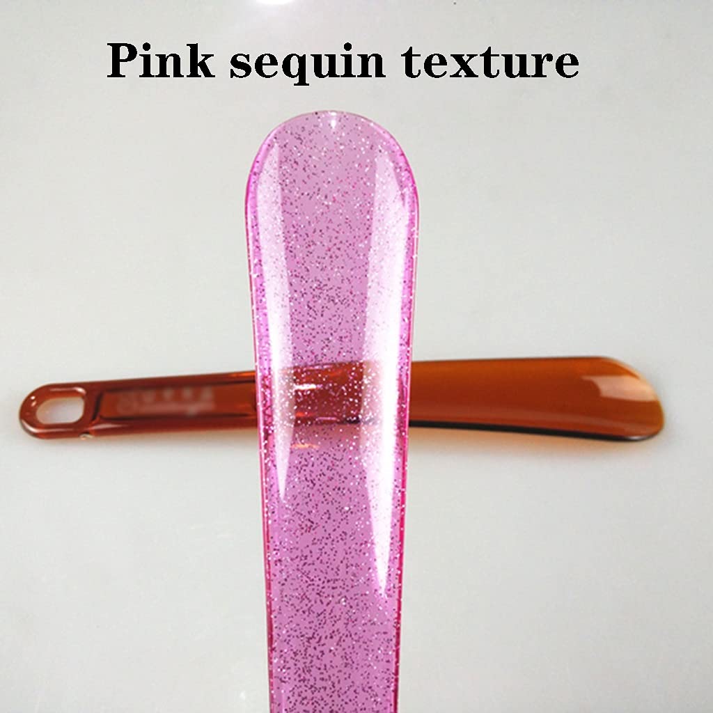Calzador para mujer, para hotel, hogar, calzador, portador de zapatos de material duradero, diseño de agujero fácil de colgar cucharas para zapatos