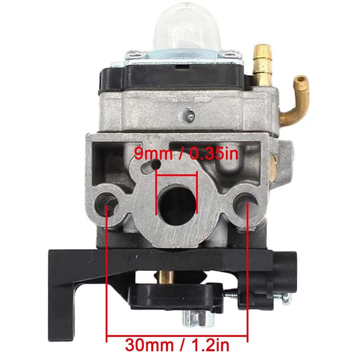 ZAMDOE Carburatore per Honda GX25 GX25N GX25NT FG110 FG110K1 Piccolo Motore Rototiller Trimmer Decespugliatore 16100-Z0H-053 16100-Z0H-825 Carburatore con 17211-Z0H-800 Filtro Aria