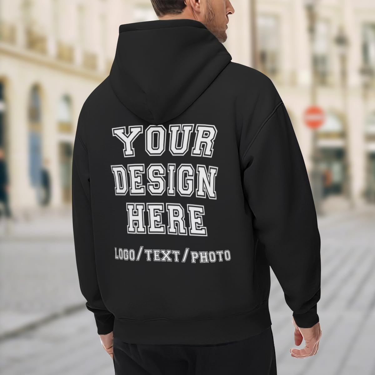 Custom hoodie Design Your Own Customized Hoodie With Text/Logo/Photo Personalized Sweatshirt For Men Women Customized Sweatshirt/XL - Image 2