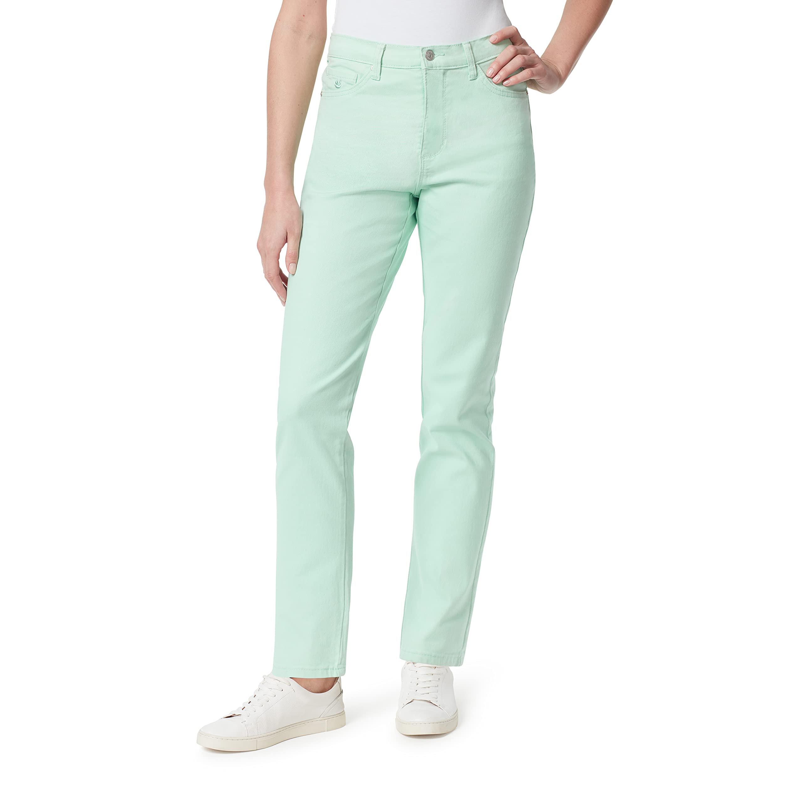 Gloria Vanderbilt Women's Amanda Classic High Rise Tapered Jean - Comfort Stretch Fit