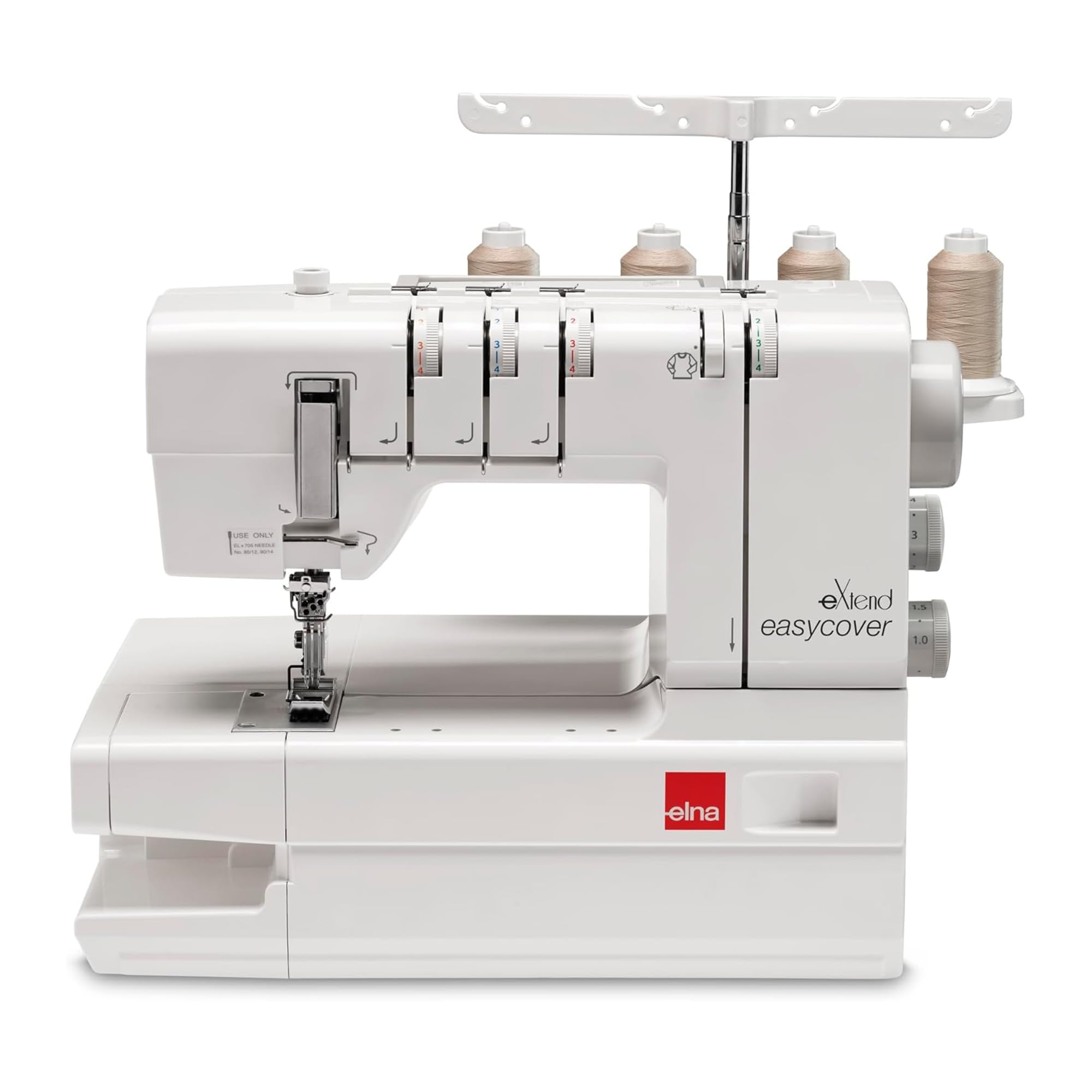Elna eXtend Easycover Coverlock-Nähmaschine Version 2.0