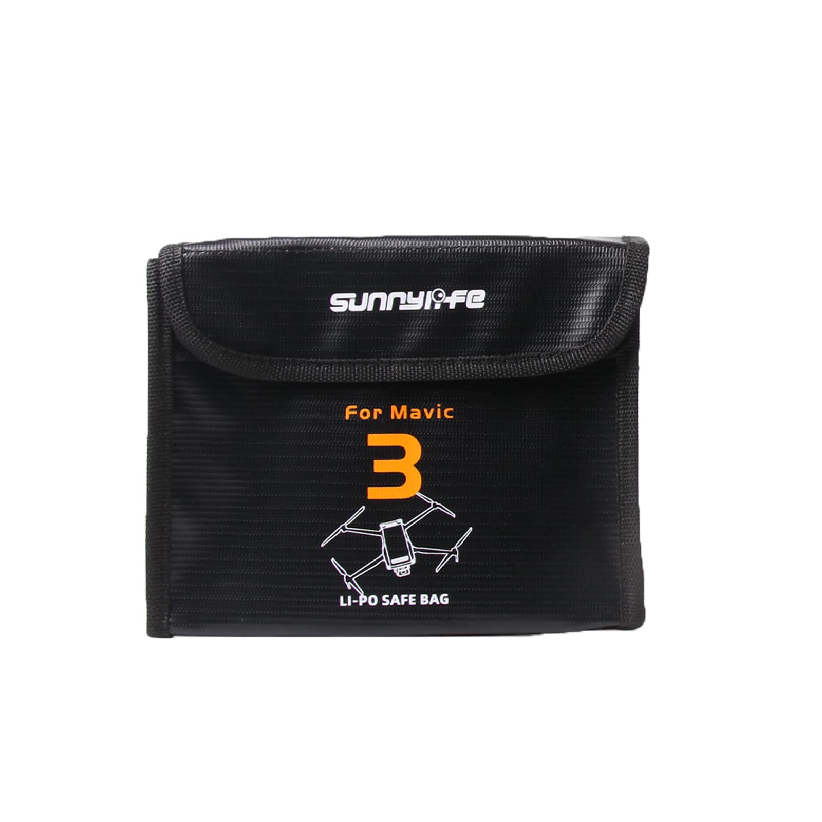 Mavic 3 Pro Battery Storage Bag for DJI Mavic 3 Camera Drone RC Quadcopter Lipo Safe Pouch Fireproof Explosionproof Batteries Guard for Storage and Charging (Hold 3 Battery)