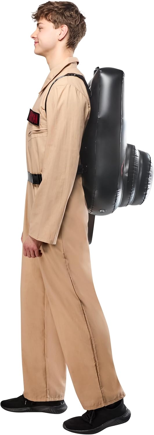 Rubies Ghostbusters: Ghostbusters Costume with Inflatable Proton Pack for Adults