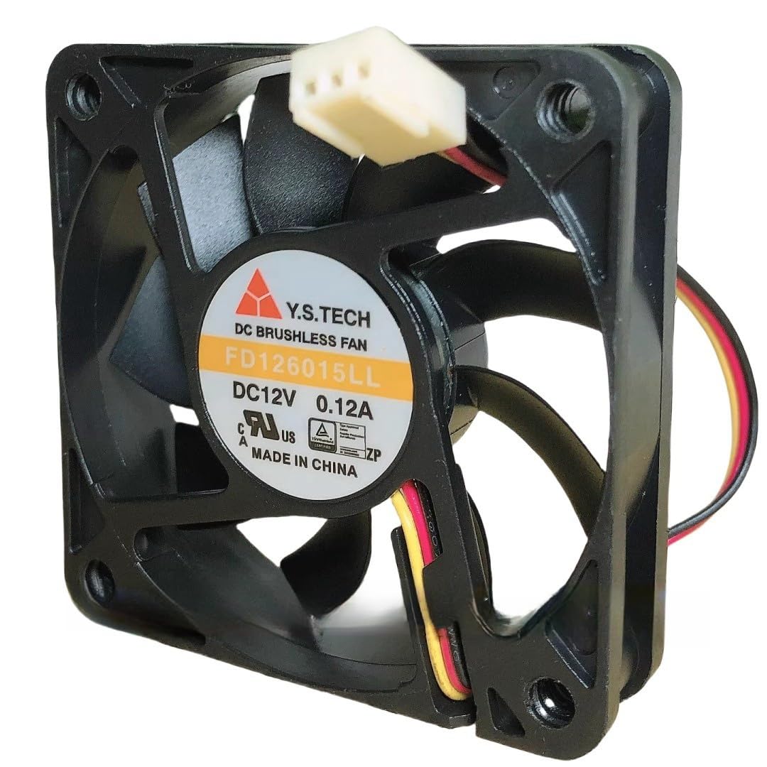 FD126015LL 12V 0.12A 60MM Fan - 6015 6CM 3-Wire Cooling Fan