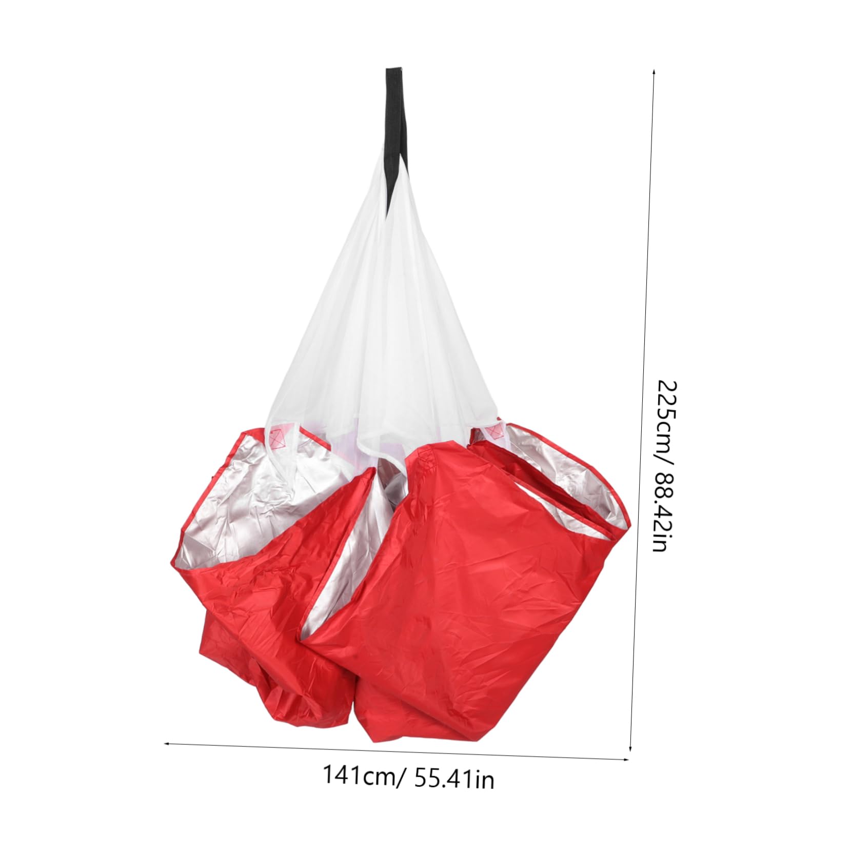 SUPVOX Outdoor Running Parachute Sprint Parachute Oxford Cloth for Enhanced Performance and Strength Training