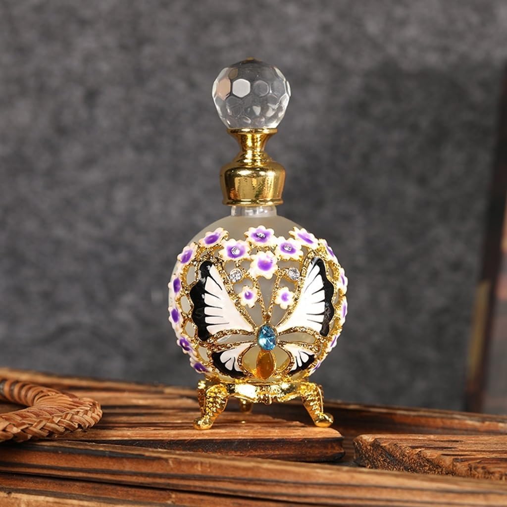Parfümzerstäuber, Parfümflasche, leer, nachfüllbar, 25 ml, Gold